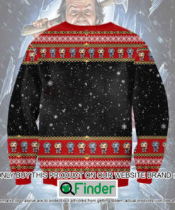 The Shining Heres Johnny Christmas Ugly Sweater Sweatshirt – LIMITED EDITION