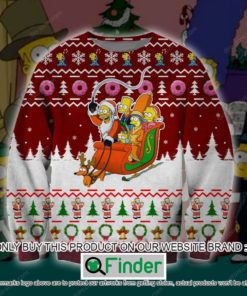 The Simpsons Christmas Ugly Sweater – LIMITED EDITION