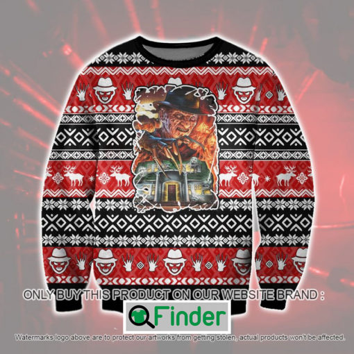 The Springwood Slasher Ugly Christmas Sweater Sweatshirt LIMITED EDITION