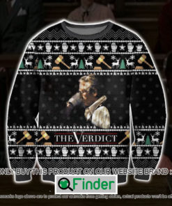 The Verdict Ugly Christmas Sweater Sweatshirt LIMITED EDITION