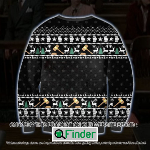 The Verdict Ugly Christmas Sweatshirt Sweater LIMITED EDITION