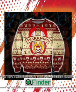 The Warriors Ugly Christmas Sweatshirt Sweater LIMITED EDITION