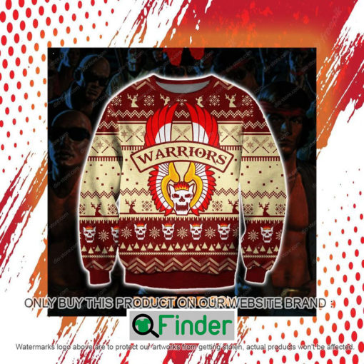 The Warriors Ugly Christmas Sweatshirt Sweater LIMITED EDITION