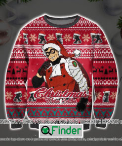 The Winter Soldier Captain America 3D Printed Ugly Christmas Sweater Sweatshirt LIMITED EDITION