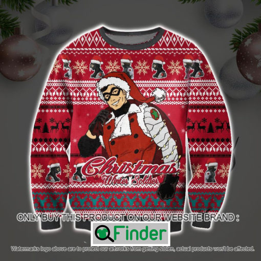 The Winter Soldier Captain America 3D Printed Ugly Christmas Sweater Sweatshirt LIMITED EDITION