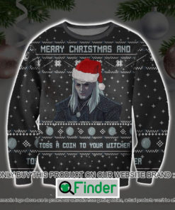 The Witcher Ugly Christmas Sweater Sweatshirt LIMITED EDITION