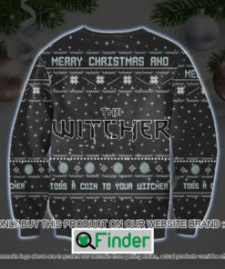 The Witcher Ugly Christmas Sweatshirt Sweater LIMITED EDITION