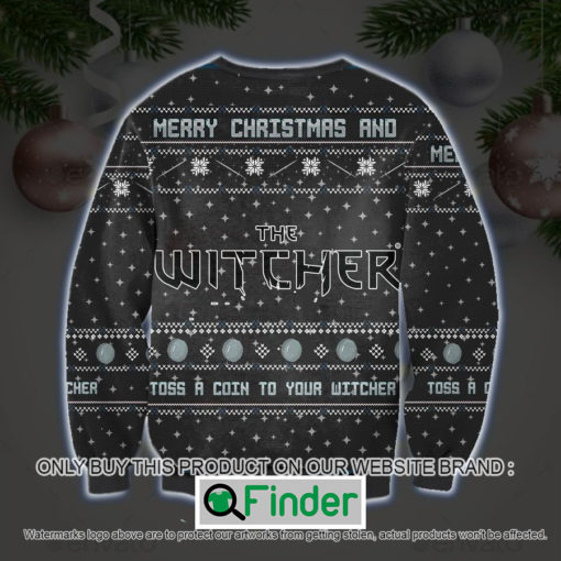 The Witcher Ugly Christmas Sweatshirt Sweater LIMITED EDITION