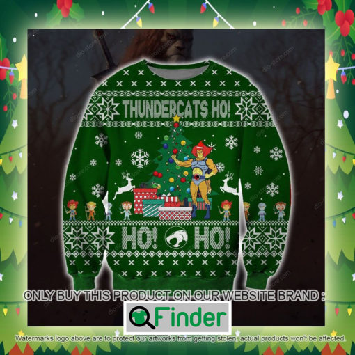 Thundercats Ho Christmas Tree Knitted Wool Sweater Sweatshirt – LIMITED EDITION