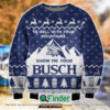 To Hell With Your Mountains Show Me Your Busch Knitted Wool Sweater – LIMITED EDITION