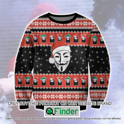 V For Vendetta Christmas Ugly Sweater – LIMITED EDITION