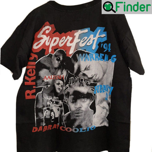 Vintage 90s Budweiser Superfest Coolio Vintage Shirts