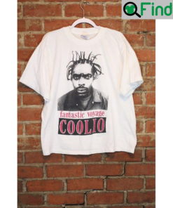 Vintage 90s RIP Coolio Rapper Shirt