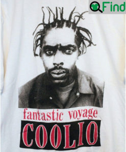 Vintage 90s RIP Coolio Rapper T Shirt