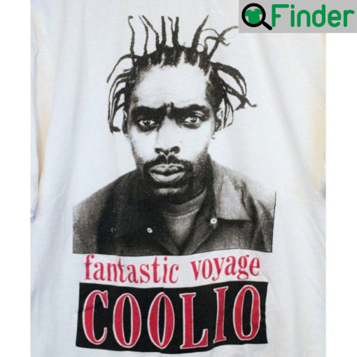 Vintage 90s RIP Coolio Rapper T Shirt