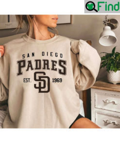Vintage San Diego Padres EST 1969 Sweatshirt