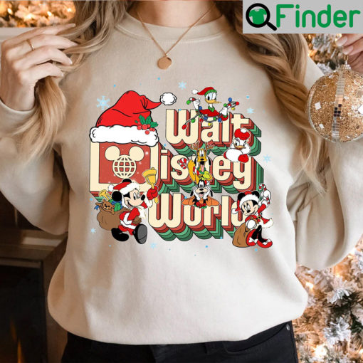 Vintage Walt Disney World Christmas Sweatshirt