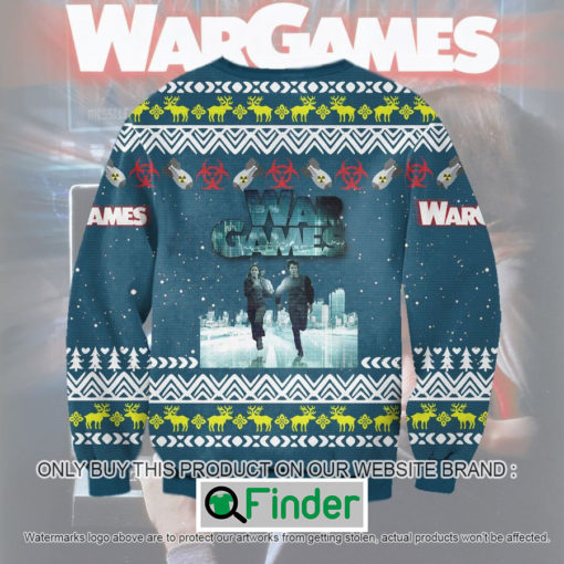 Wargames Ugly Christmas Sweatshirt Sweater LIMITED EDITION