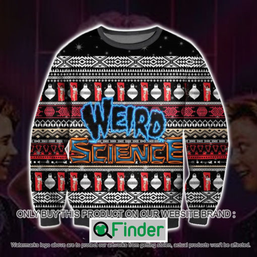 Weird Science Ugly Christmas Sweater Sweatshirt LIMITED EDITION