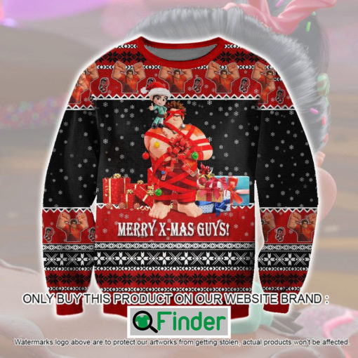 Wreck It Ralph Merry Xmas Guys Christmas Ugly Sweater – LIMITED EDITION