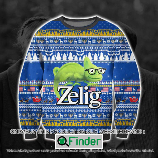 Zelig Ugly Christmas Sweater Sweatshirt LIMITED EDITION