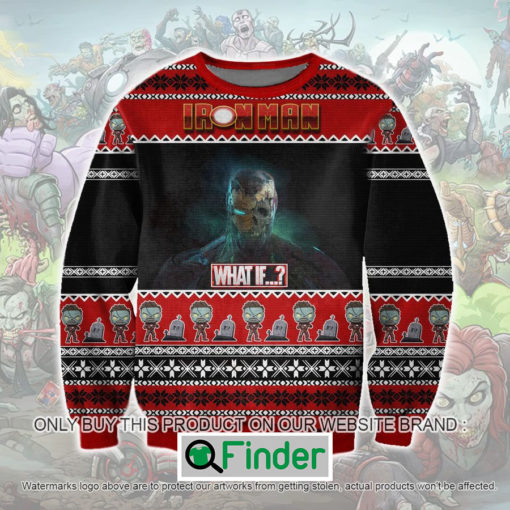 Zombie Iron Man Ugly Christmas Sweater Sweatshirt LIMITED EDITION