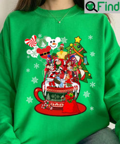 A Goofy Movie Characters Squad Tea Cup Balloon Christmas Gift Hoodie