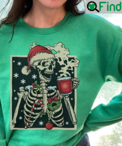 Dancing Skeletons Christmas Crewneck Sweatshirt