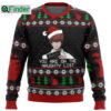 Death Note Yagami Light You Are On The Naughty List Ugly Christmas Sweatshirt