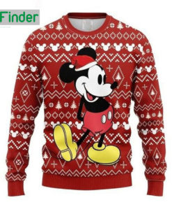 Disney Mickey Mouse Ugly Christmas Sweater