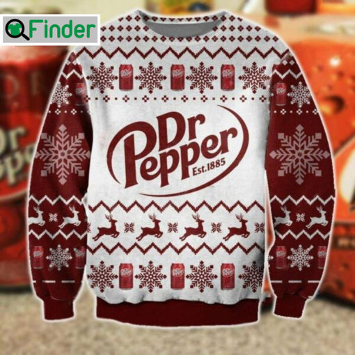 Dr Pepper Ugly Christmas Sweater