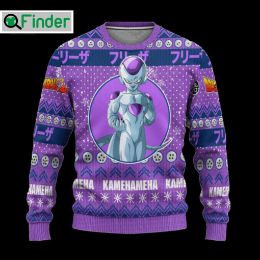 Dragon Ball Frieza Kamehameha Ugly Christmas Sweatshirt