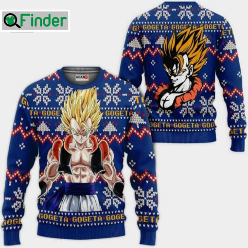 Dragon Ball Gogeta Ugly Christmas Sweater