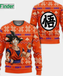 Dragon Ball Goku Ugly Christmas Sweatshirt