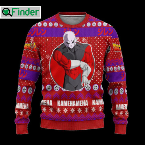 Dragon Ball Jiren Kamehameha Ugly Christmas Sweater