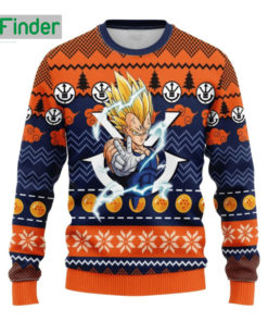 Dragon Ball Majin Vegeta Ugly Christmas Sweater