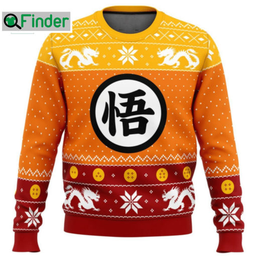 Dragon Ball Ugly Christmas Sweater