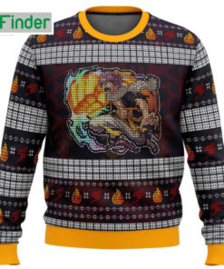 Fairy Tail Natsu Dragneel Fire Dragons Iron Fist Ugly Christmas Sweater