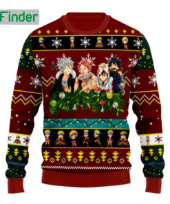 Fairy Tail Ugly Christmas Hoodie Sweater Sweatshirt