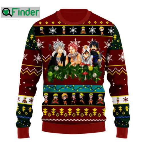 Fairy Tail Ugly Christmas Hoodie Sweater Sweatshirt