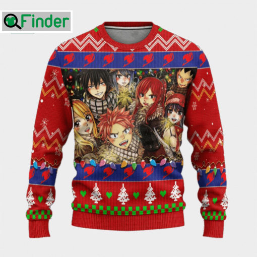 Fairy Tail Ugly Christmas Sweatshirt