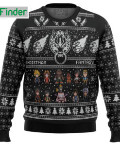 Final Fantasy Ugly Christmas Hoodie Sweatshirt