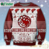 Game Of Thrones Fire Cannot Kill A Dragon Ugly Christmas Sweatshirt