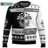 Game Of Thrones Valar Morghulis House Black and White Ugly Christmas Sweatshirt