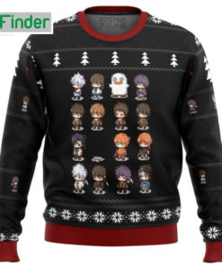 Gintama Sprites Ugly Christmas Sweater