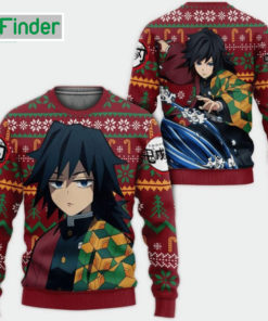 Giyu Tomioka Demon Slayer Ugly Christmas Sweater