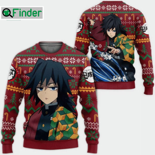 Giyu Tomioka Demon Slayer Ugly Christmas Sweater