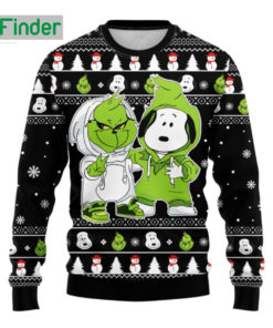 Grinch Snoopy Ugly Christmas Sweater