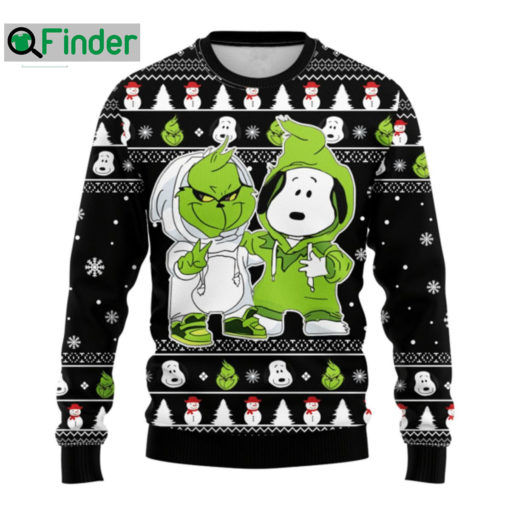 Grinch Snoopy Ugly Christmas Sweater