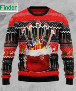 Guitar Ugly Christmas Sweater